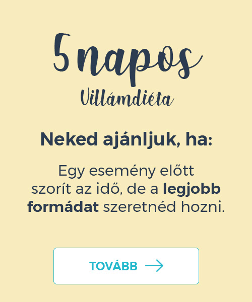 5 napos diéta